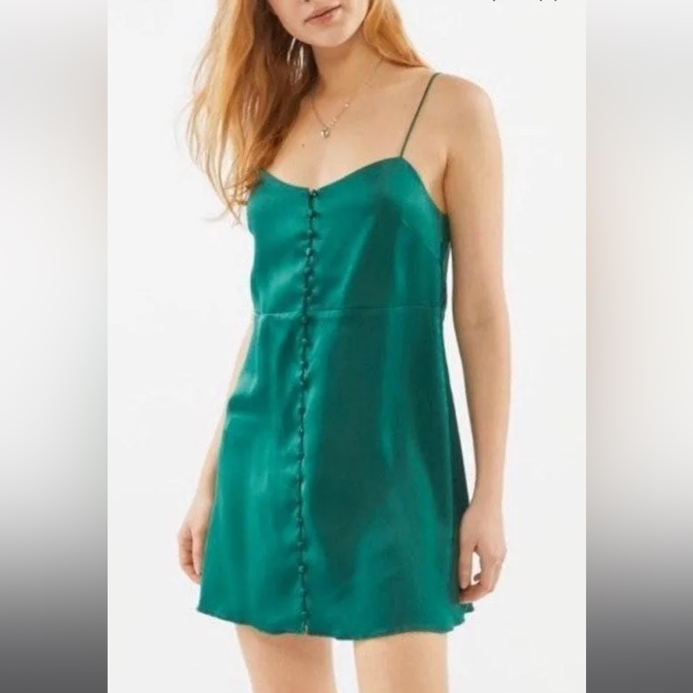 Urban Outfitters Padova Satin Slip Dress